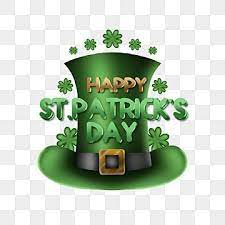 Happy St Patrick S Day Illustration And Decoration Asset With A Green Hat Patrick S Day Element 3d Text Png Transparent Clipart Image And Psd File For Free D In 2021 St