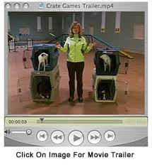 No, crate games online is our crate games dvd chapters put online in a website for the convenience of people without a dvd player, or those who want to train via a tablet or smart phone. Dog Training Dvds Video Susan Salo Gregg Derrett Susan Garrett