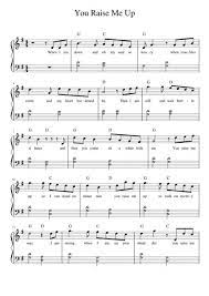 You Raise Me Up By Josh Groban Digital Sheet Music For Download Print H0 648861 53487 Sheet Music Plus Sheet Music Digital Sheet Music You Raise Me Up