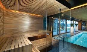 Number of other rooms with beds: 29 Ways You Can Design Your Big Indoor Swimming Pool Home Spa Room Sauna Design Indoor Pool Design