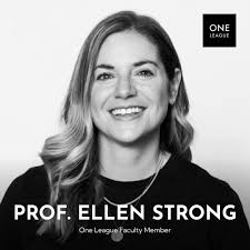 As our One League 2025 cohort starts their last two courses, we're  delighted to introduce our newest faculty member, Professor Ellen Strong.  Ellen Strong is a dynamic design strategist with deep expertise