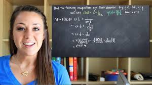 Composite Functions And Their Domains Fun Learning Precalculus Thing 1