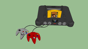 1957 n64 logo 3d models. Nintendo 64 N64 3d Warehouse