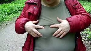 Flittchenschlampe - POV - Steife Nippel im Wald