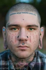 Image result for forehead tattoo