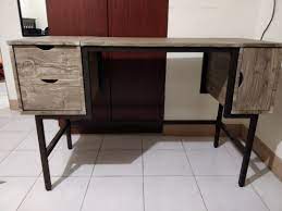 Bagong bili kay lazada computer table na worth 1300 pesos. San Yang Computer Table Wooden Vinyl Babies Kids Baby Nursery Kids Furniture Other Kids Furniture On Carousell