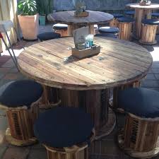 Cable Wheel Table Spool Furniture Wooden Spool Tables Spool Tables
