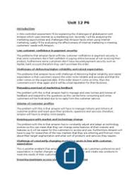 Level 3 Btec Business Unit 12 P6m2d1 1st Year Unit 12 Internet Marketing In Business Stuvia
