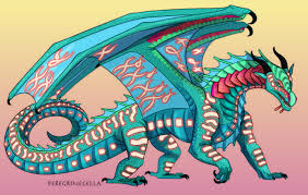 Reef Variant Seawing Peregrinecella S Base Ota Tta Wings Of Fire Dragons Wings Of Fire Cool Drawings