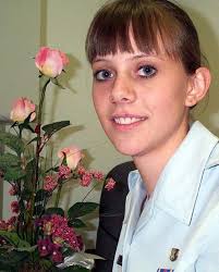 Airman 1st Class Michelle A. Sulit, 21, said she supports President Bush's  decision to fight global