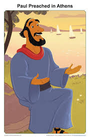 Paul's second journey activity sheets : Free Paul Preached In Athens Bible Activities On Sunday School Zone