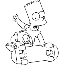 Maybe you would like to learn more about one of these? Desenhos Para Colorir Desenhar E Pintar Desenhos Do Bart Simpson Para Colorir