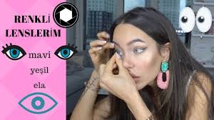 Lenslerimi Deniyorum 2 I Naturel Lens La Gray Luminous Dazzling Green Desio Cappuccino Youtube