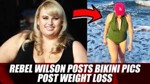 Rebel wilson and her younger sister annachi hit the beach on tuesday during their vacation in mexico, posing on instagram in matching green coco swimsuits from magicsuit ($186). Rebel Wilson Shared Bikini Pics For The First Time After Insane Weight Loss Youtube
