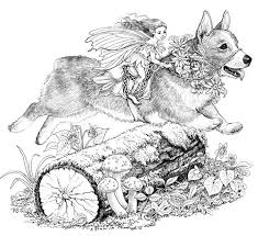 Golden Wood Studio Corgi Art Corgi Tattoo Welsh Corgi