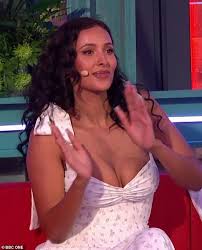Simmons was photographed with british tv and radio personality maya jama on monday, and their interactions sent a pretty clear message that the two are officially dating: Maya Jama Wows Fans In A Plunging Busty White Dress As She Presents Crouchy S Year Late Euros Australiannewsreview