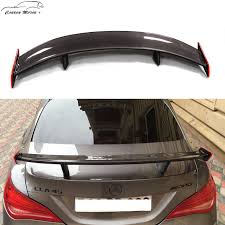 Carbon Fiber Rear Trunk Gt Spoiler For Mercedes Benz Cla45 Amg W117 Cla 2014