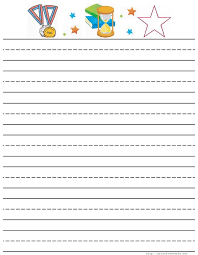 We have a variety of free lined paper including portrait, landscaper, with a spot for a picture and more. Wallpaper Keren Printable Writing Paper Elementary Elementary School Writing Paper Template Colorful Lines Are Large Ruled Approximately 36 69 Mm