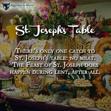 Tbt Why Have A Saint Joseph Table St Joseph Feast Day Feast Of St Joseph St Josephs Day