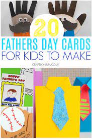 Make sure you write it in a greeting card; Fathers Day Cards For Kids To Make Crafts On Sea