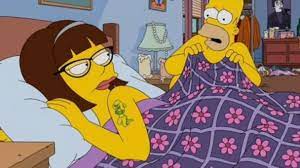 Did Homer cheat on Marge during The Simpsons season premiere?