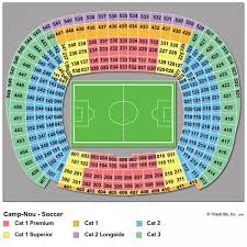 Camp Nou Stadium Map Camp Nou Stadium Seat Map Catalonia