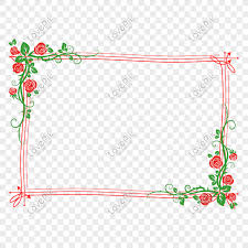Polish your personal project or design with these rose transparent png images, make it even more personalized and. Vector Red Rose Flower Decorative Border Png Image Picture Free Download 401085401 Lovepik Com