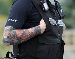 The web's most awesome police k9 tattoo designs. Police Force Reverses Ban On Officers Showing Tattoos While On Duty After 18 Month Union Campaign Daily Mail Online