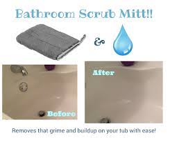 Before And After With The Norwex Bathroom Scrub Mitt And Water Norwex Norwex Cleaning Norwex Australia