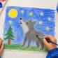 Family Studio Hour: Watercolor Spirit Animal