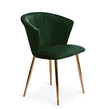 Kendall Chair Bottle Green Velvet Stylish Chairs Velvet Dining Chairs Green Dining Chairs