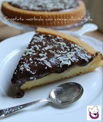.lasciarsi tentare dal bis avete visto? Crostata Morbida Con Crema Alla Nutell Ricetta Con E Senza Bimby