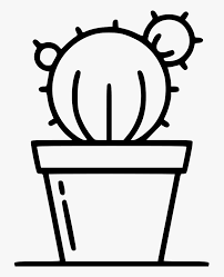 Learn how to draw cactus black and white pictures using these outlines or print just for coloring. Cactus Black And White Cactus Clipart Hd Png Download Kindpng