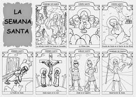 Dibujos Para Colorear De Semana Santa