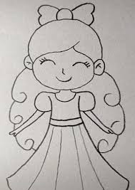 All the best drawing ideas for girls kids 40+ collected on this page. Easy Drawings For Kids Girls