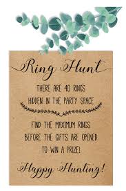Ring Hunt Bridal Shower Game Look For Rings Ring Hunt Game Etsy In 2020 Bride Shower Games Bridal Shower Games Sister Wedding Gift