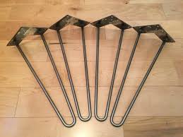 Classic Hairpin Leg Short 4 10 Hairpins Hairpin Legs Table Legs Metal Legs Coffee Table Legs Diy Side Table Legs Metal Legs Table Legs Tall Dining Table Kitchen Table Legs