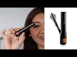 I love this brow mascara! Maybelline 24h Coloring Mascara Review Grace Villanueva Youtube