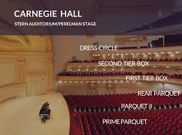 23 Clean Carnegie Hall Perelman Stage Seating Chart