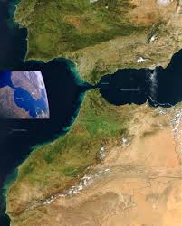 Strait Of Gibraltar Spain Morocco Image