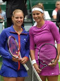 Angelique Kerber Germany And Julia Goerges Germany Ladies Tennis Tennis Players Angelique Kerber