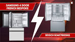 Samsung 4 Door French Bespoke vs Bosch B36CT80SNS