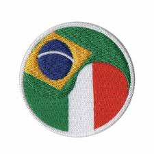 Bandeira de portugal em circularmente e crachás quadrados. Aplique Patch Bordado Bandeira Redonda Brasil E Italia No Elo7 Talysma Bordados Ec6d04