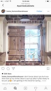 Our extensive selection will provide you with a one stop shop for all your shutter needs. Love This Idea For Window Over The Sink Farmhouse Style Shutters Home Remodeling Manufactured Home Remodel Home