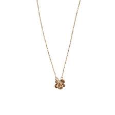 Hibiscus Flower Necklace Gold In 2021 Flower Necklace Gold Silver Flower Necklace Flower Pendant Necklace