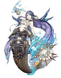 Little Mermaid Fresh Fish Job Art Sinoalice Art Gallery Fantasy Character Design Anime Character Design Character Art