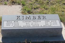 Ella Mae Wakefield Kimber (1908-2005)