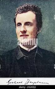 Gerhart Johann Robert Hauptmann Stock Photo