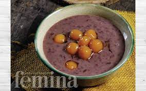 Setelah seluruh bahan terkumpul, maka selanjutnya lakukanlah beberapa langkah di bawah ini: Bubur Kacang Merah Bola Ubi