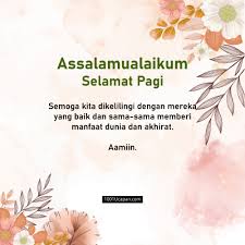 Ucapan Selamat Pagi Archives 1001 Ucapan